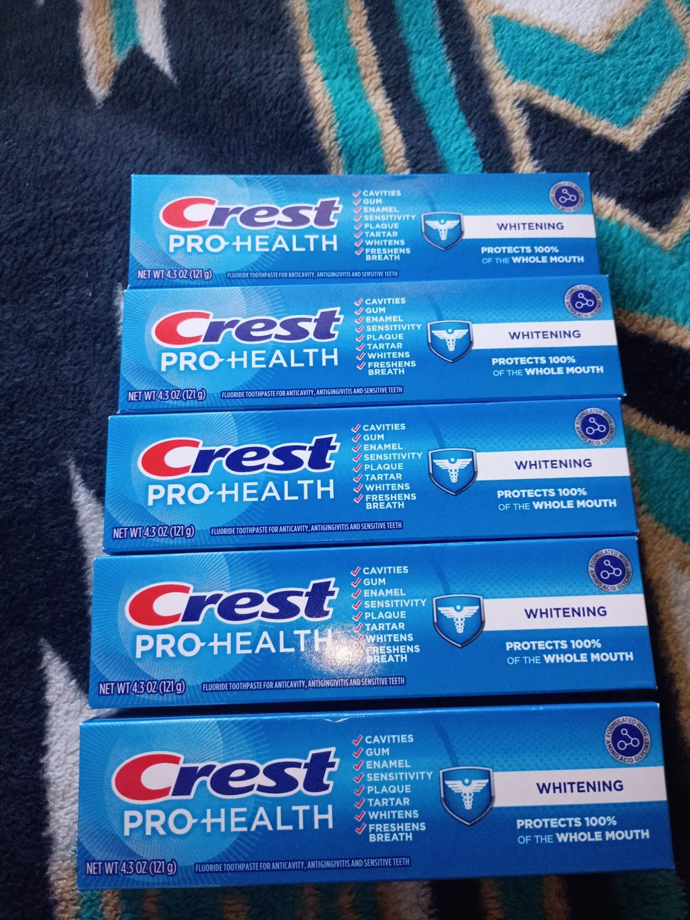 Crest Pro-Health Toothpaste - Blue and White Packaging